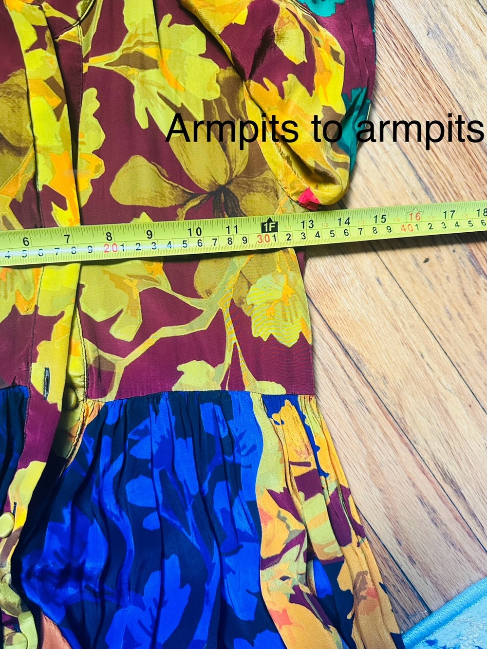 Anthropologie Siddhartha Bansal Mixed Print Button Front Maxi Dress Size XXS - Picture 9 of 9